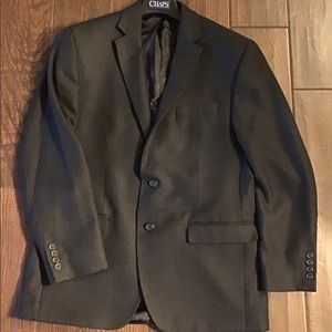 Men’s Chaps sport coat 42r Like new Charcoal